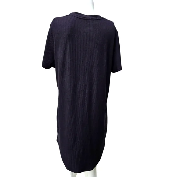 Juicy Couture Women’s  Black T-Shirt Dress Size L - Picture 10 of 12